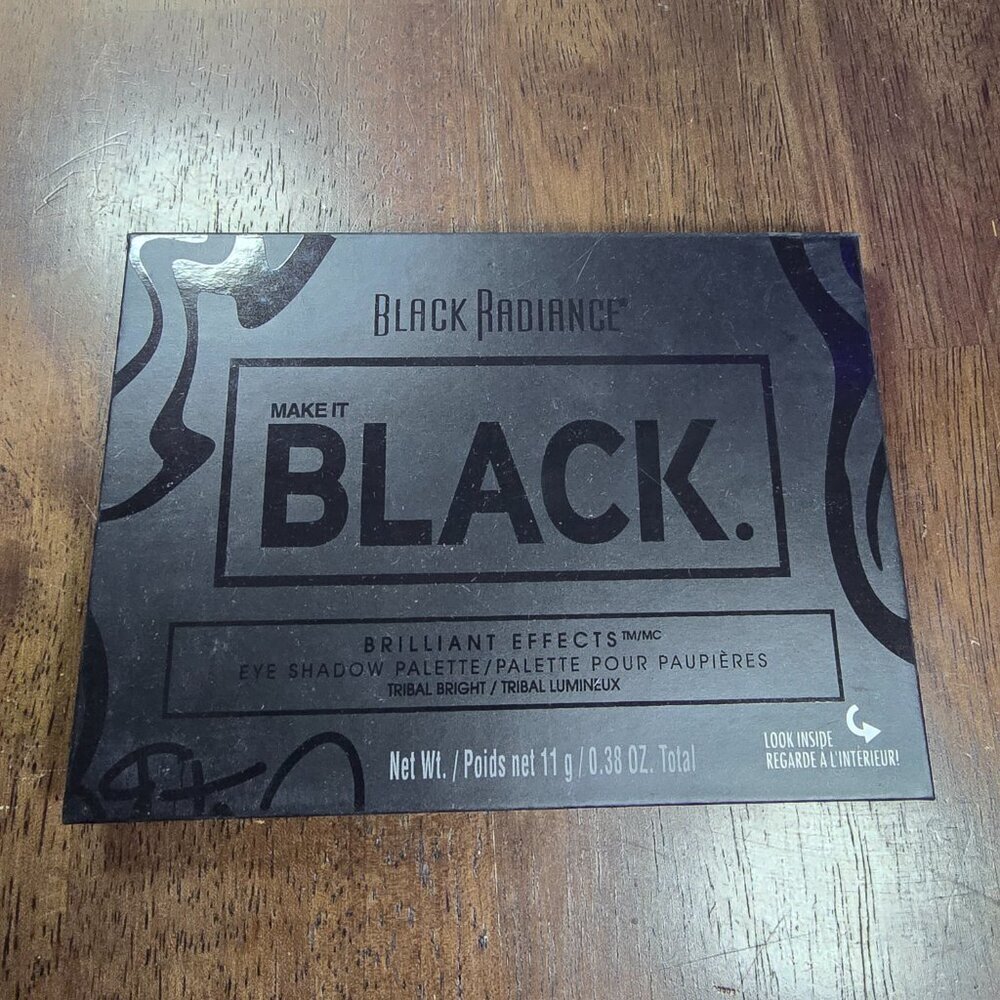 1 BROKEN - Black Radiance Shadow Palette Make it Black Limited Edition - Picture 4 of 4